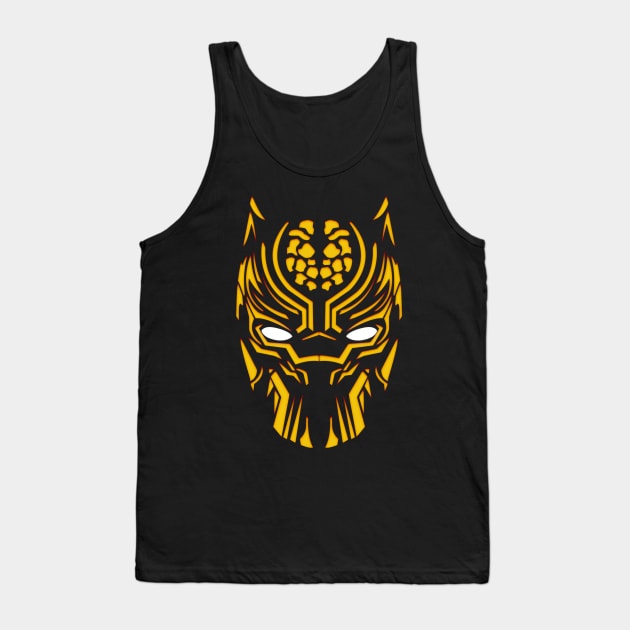 Black Panther Tank Top by solo